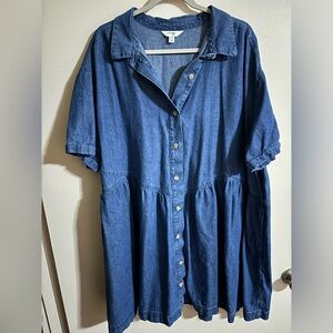 TERRA & SKY DENIM DRESS